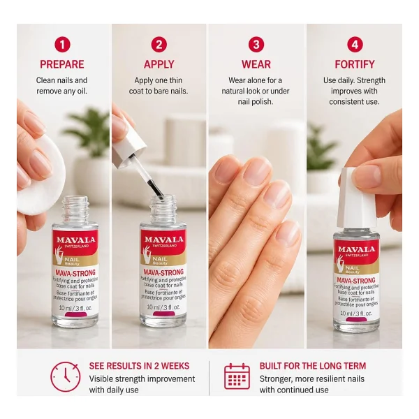 Mavala Mava-Strong 10 Ml Tırnak Sertleştirici - Görsel 3