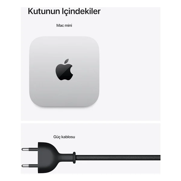 Mac Mini Mcx44tu/A Apple M4 Pro 24 GB 512 GB SSD Mini PC - Görsel 6