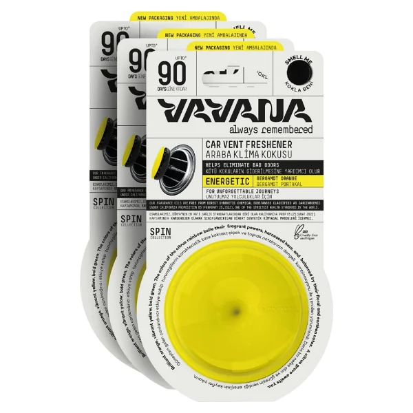 Vavana Relaxed Spin Klima Araba Kokusu 3 adet - Görsel 8