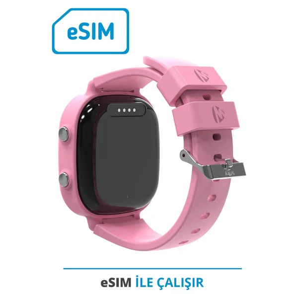 Wiky Watch 5e Pembe Akıllı Çocuk Saati - Görsel 3