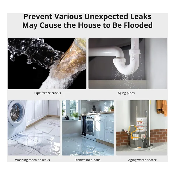 Sonoff Snzb-05p Zigbee Akıllı Su Sensörü Ve Kablosu - Görsel 5