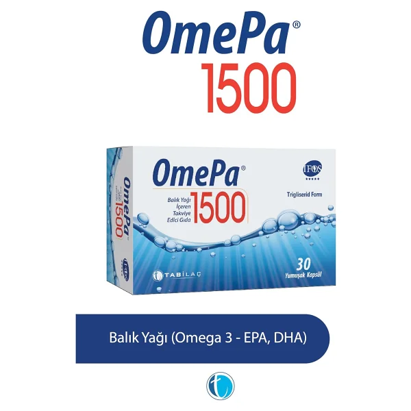 Omepa 1500 Mg Balık Yağı 30 Kapsül - Görsel 2