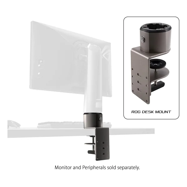 Asus Rog Monitör Masa Montaj Kiti Acl01 Çoğu 24 İla 49 Pg Ve Xg Serisi Modelini Destekler, Asus Olmayan Monitör, Montaj Tabanı, C Kelepçesi, Hızlı Ve Kolay Kurulum İle Uyumlu Değil - Görsel 2