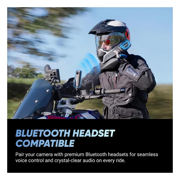 Insta360 X4 Aksiyon Kamerası - Bmw Motorrad Edition Kit - Görsel 6