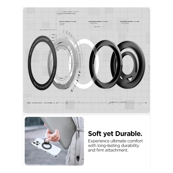 Spigen Magfit Amp0888 Magsafe Manyetik Telefon Tutucu - Görsel 6