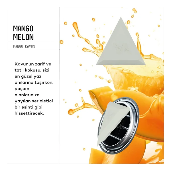 Vavana Trio Mango Kavun Aromalı Klima Araba Kokusu - Görsel 2