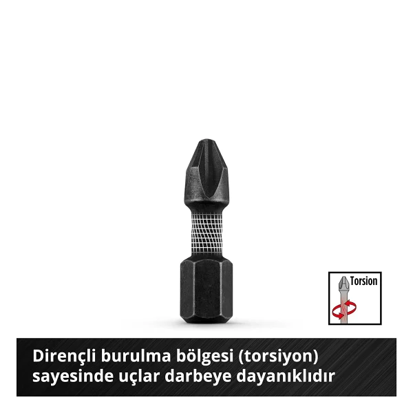 Einhell M-Case 49108773 39 Parça Matkap Bits Ucu Seti - Görsel 4