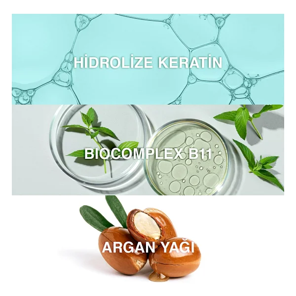 Bioxcin Keratin & Argan Onarıcı 150 Ml Saç Bakım Yağı - Görsel 4