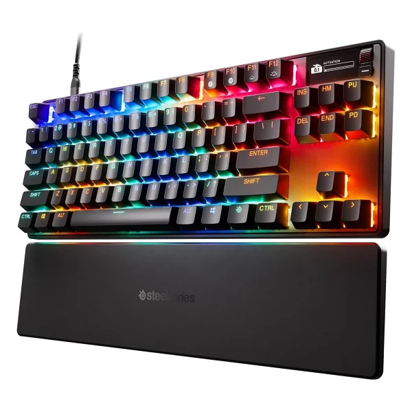 SteelSeries Apex Pro TKL Gen 3 Siyah RGB OmniPoint Switch Kablolu Mekanik Oyuncu Klavyesi - Görsel 10