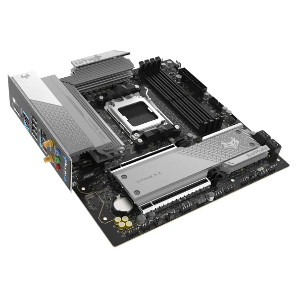Sapphire Nitro+ B850M Wi-Fi 52123-01-40G AMD AM5 DDR5 Micro ATX Anakart - Görsel 4