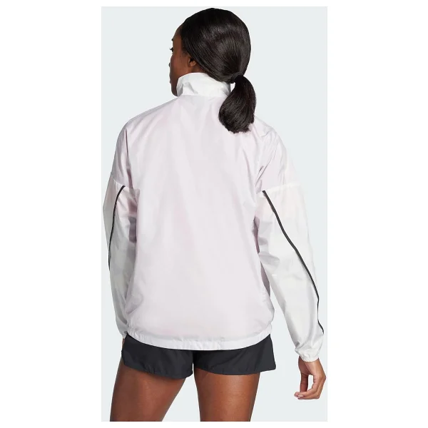 adidas Kadın W MT P WIND J Spor Üst Giyim/Rüzgarlık DSHGRY/WHITE XS - Görsel 4