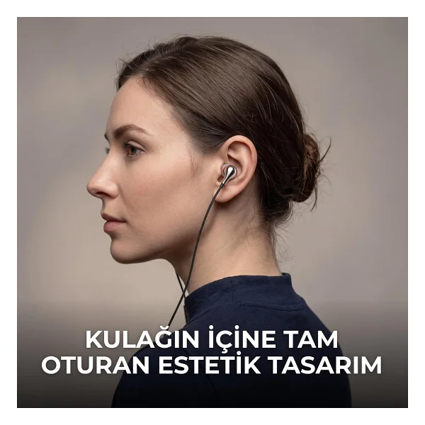 Linktech E80 Kablolu Kulak İçi Kulaklık - Görsel 5