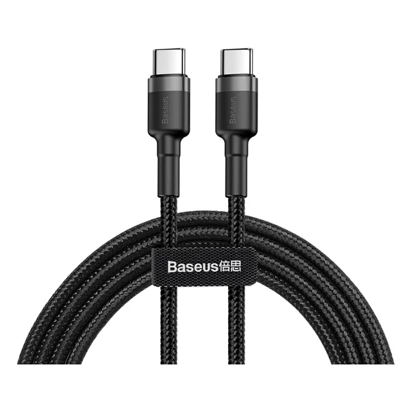 Baseus Cafule 1 M Type-C To Type-C Hızlı Şarj Kablosu - Görsel 10
