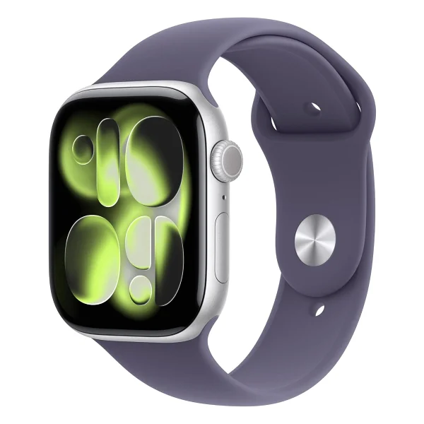 Apple Watch Series 11 GPS 46mm Simsiyah Alüminyum Kasa Ve Siyah Spor Kordon Akıllı Saat - Görsel 7