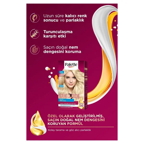 Palette Deluxe Saç Boyası Uıl Ultra Yoğun Saç Açıcı - Görsel 5