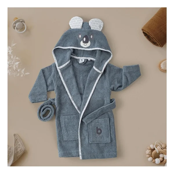 Gezenbebe Hero Karakterli Müslin Bebek Bornozu - Görsel 8