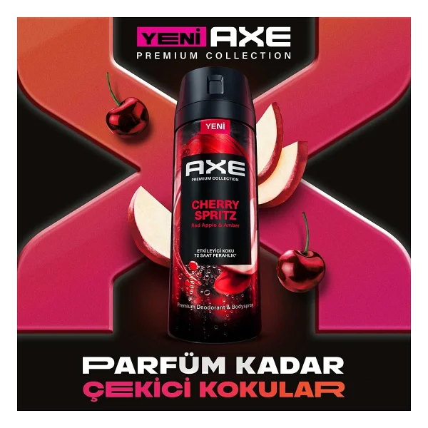 Axe Premium Collection Cherry Spritz 150 Ml Erkek Deodorant - Görsel 9