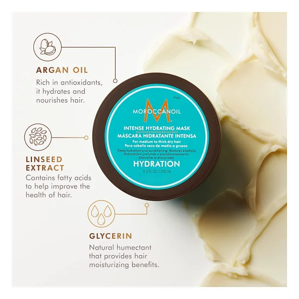 Moroccanoil Hydrating Intense Yoğun Nem Maskesi 250 Ml - Görsel 4