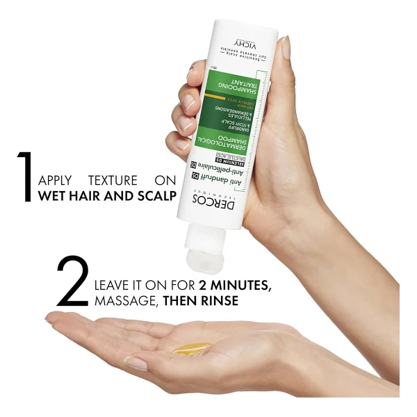 Vichy Dercos Anti-Dandruff Kuru Saçlar İçin 200 Ml Kepek Şampuanı - Görsel 4