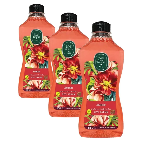 Eyüp Sabri Tuncer Amber Sıvı Sabun 1.5 Lt - Görsel 2