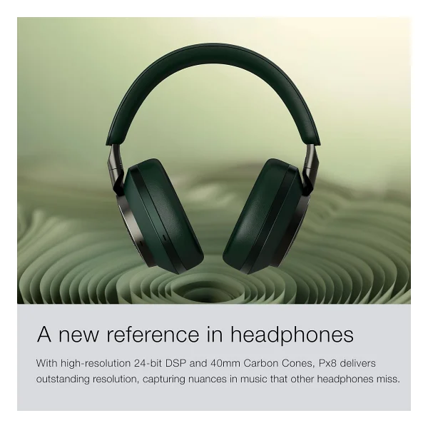 Bowers & Wilkins Px8 ANC Siyah Kulak Üstü Bluetooth Kulaklık - Görsel 2
