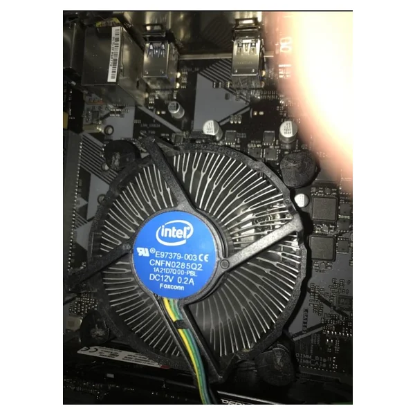 Intel E97379-003 Orjinal Bakır Taban İşlemci Fanı (LGA1150/1151/1155/1156 Soketler) - Görsel 5