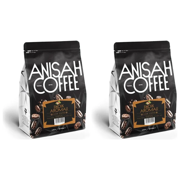 Anisah Coffee Fındık Aromalı Filtre Kahve 250 gr - Görsel 3
