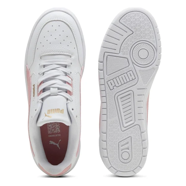 Puma Shuffle Downtown 402596-14 Beyaz-Pembe Erkek Sneaker - Görsel 4