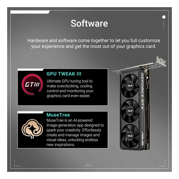 Asus RTX 5060 Lp Brk Oc Edition Rtx5060-O8g-Lp-Brk 128 Bit Gddr7 8 GB Ekran Kartı - Görsel 6
