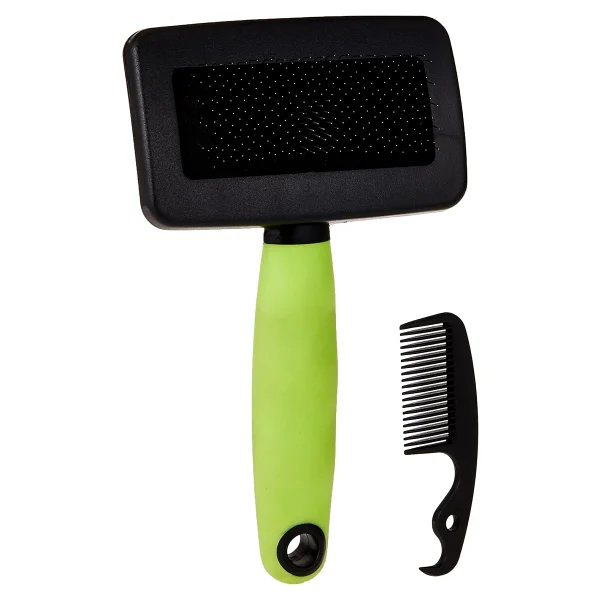 Ferplast GRO 5804 TEK TARAFLI KEDI FIRÇASI - L, Green - Görsel 8