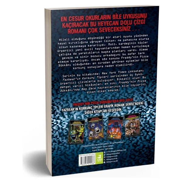 Fazbear'in Korkunç Tipleri Grafik Roman Serisi 5 - Scott Cawthon - Görsel 2