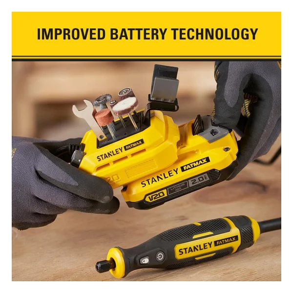 Stanley Sfmce030b Aküsüz Mini Gravür Makinesi - Görsel 4
