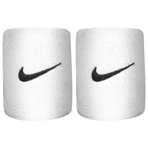 Nike Swoosh Wristbands 2 Unisex Siyah Antrenman Havlu Bileklik N.NN.04.010.OS STD - Görsel 10
