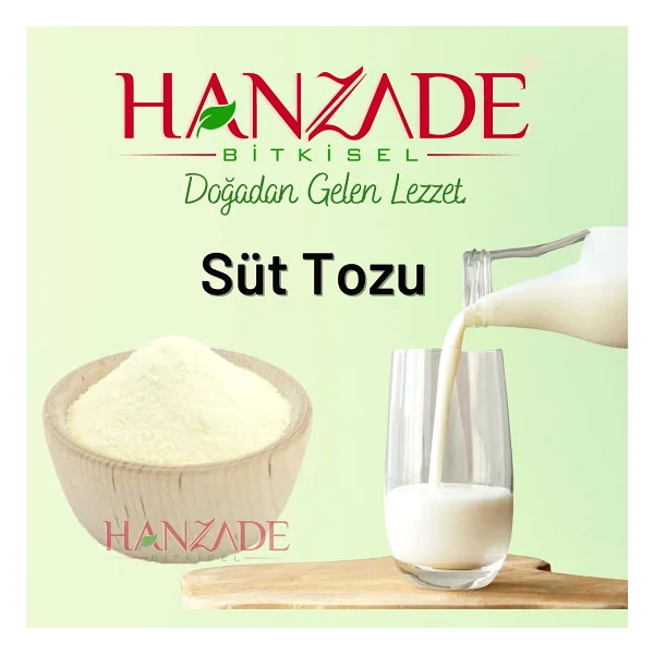 Hanzade Bitkisel Saf Süt Tozu 500 gr - Görsel 7