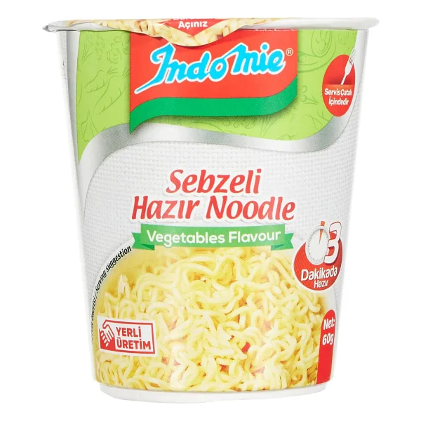 Indomie Bardak Tavuklu Noodle Koli 24'lü (60 Gr x 24 Adet) - Görsel 5