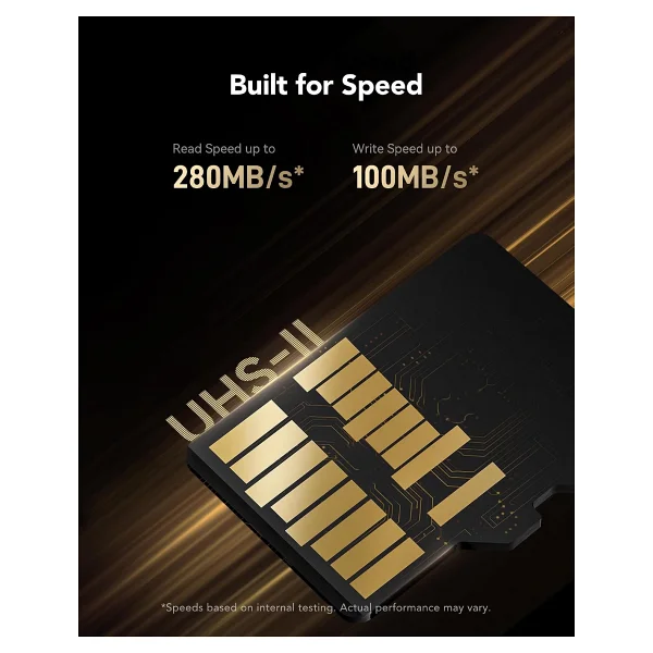 Lexar Professional Gold Series Lmsgold128g Class 10 Uhs-Iı U3 A1 V60 128 GB Micro Sd Kart - Görsel 9