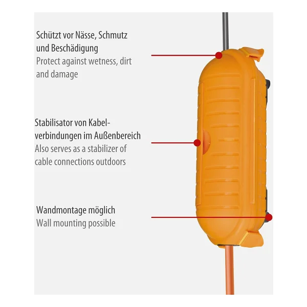 Brennenstuhl 1160440 Safe-Box Bıg Kablo Koruyucu - Görsel 2