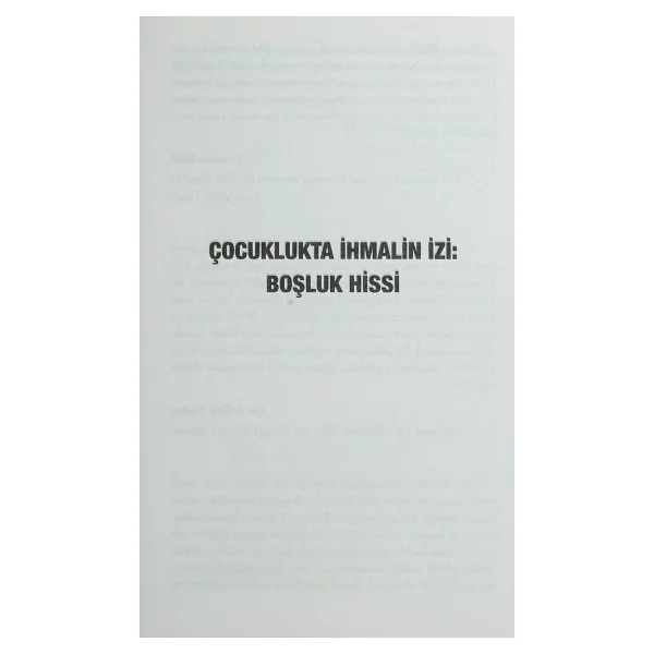 Boşluk Hissi - Çocuklukta İhmalin İzi - Jonice Webb - Görsel 2