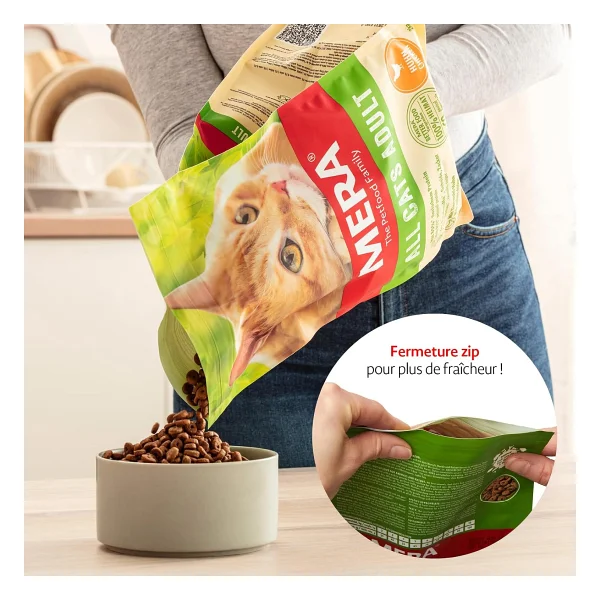 Mera Somonlu 2 Kg Yetişkin Kedi Maması - Görsel 5