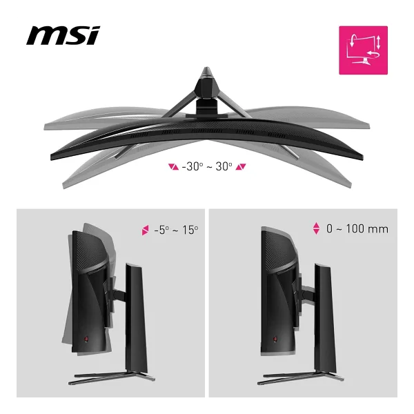 MSI MPG 346CQRF X24 34" 0.5 ms WQHD Curved 240 Hz Oyuncu Monitörü - Görsel 4