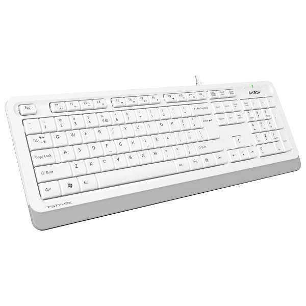 A4 Tech Fstyler Fk10 Beyaz Q Kablolu Klavye - Görsel 4