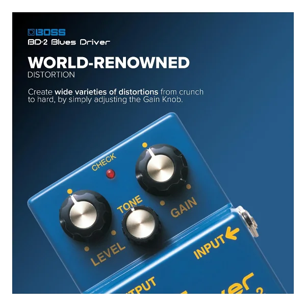 Boss Bd-2 Blues Driver Compact Pedal - Görsel 5