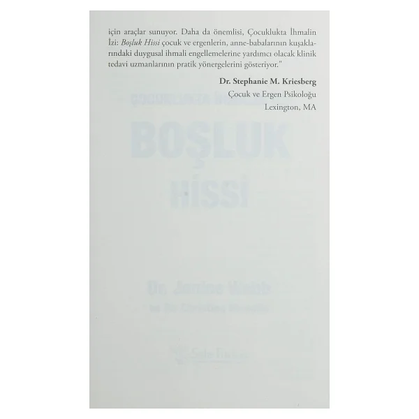 Boşluk Hissi - Çocuklukta İhmalin İzi - Jonice Webb - Görsel 4