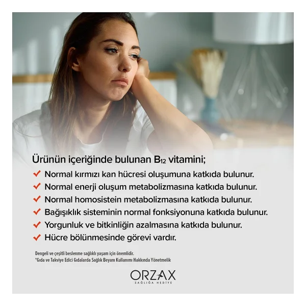 Ocean Methyl B12 1000 mcg 10 ml Dilaltı Sprey - Görsel 4