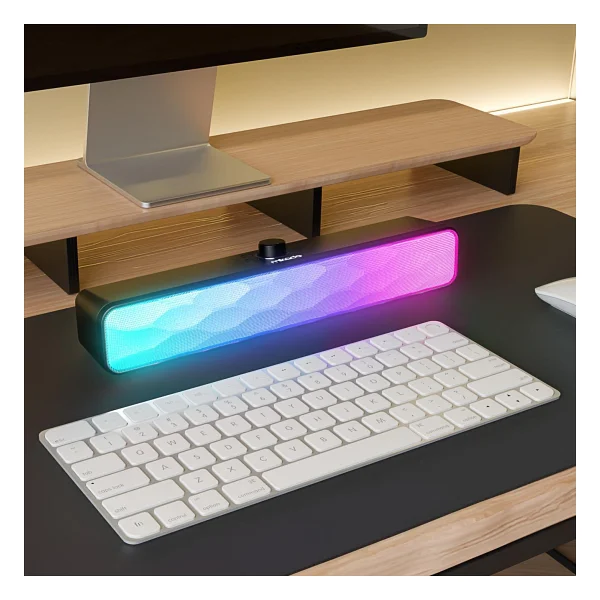 Mikado MD-SBT31 10 W RGB Siyah Soundbar - Görsel 3