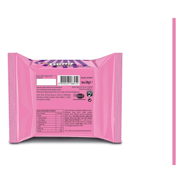 Eti Gong Çilekli Yoğurtlu Pirinç Patlağı 30 gr - Görsel 2