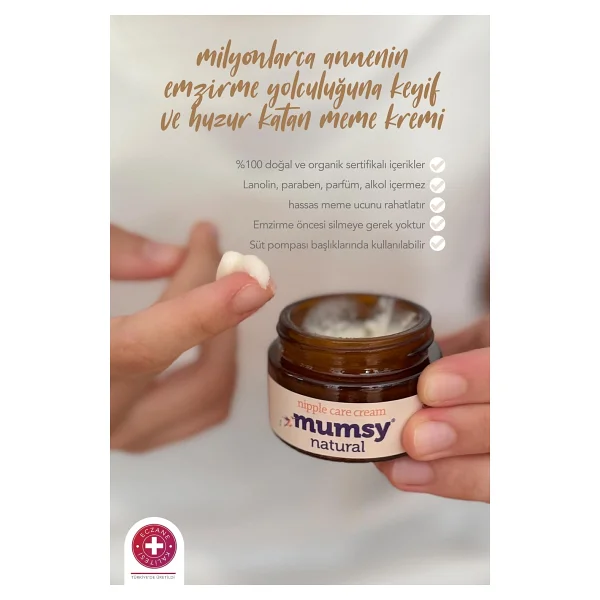 Mumsy Natural Göğüs Ucu Bakım Kremi 30 ml - Görsel 7