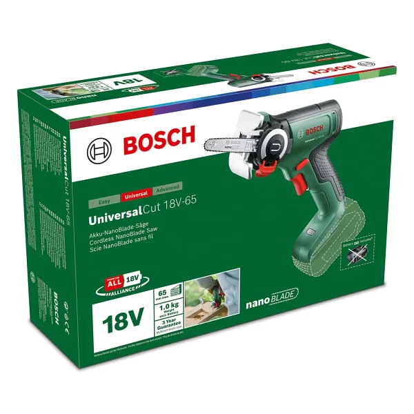 Bosch Universalcut 18v-65 Nanoblade Aküsüz Ağaç Budama Makinesi - Görsel 7