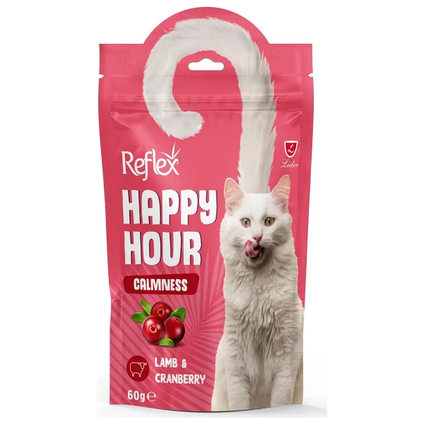 Reflex Happy Hour Sakinleşmeyi Destekleyici 60 Gr Kedi Ödül Maması - Görsel 3
