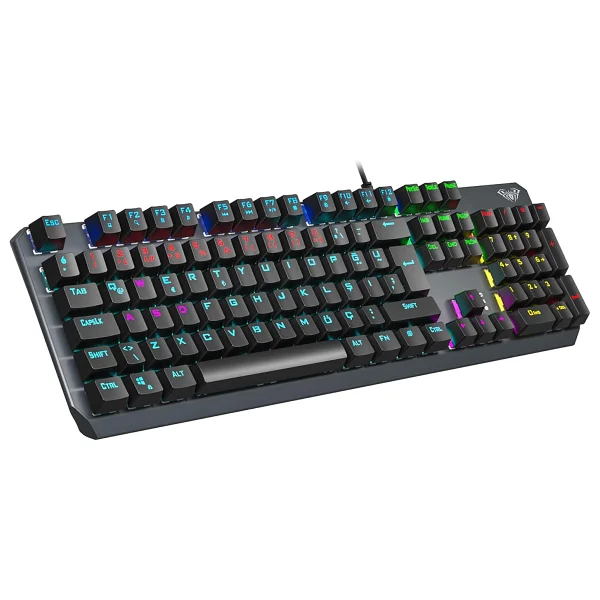 Aula F2066 Mavi Switch Kablolu Mekanik Oyuncu Klavyesi - Görsel 5